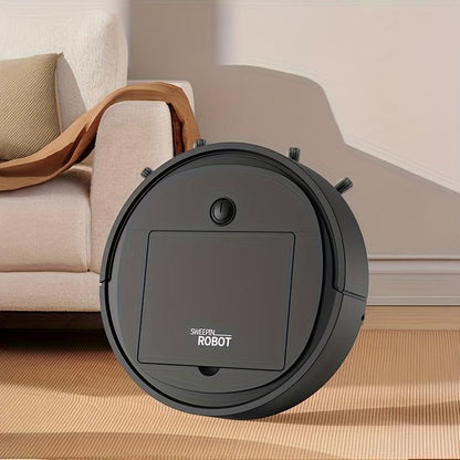 Smart Robot Vacuum Cleaner 3 in 1 Sweep Mop Vacuum Mini Ultra Thin Quiet for Hardwood Marble Tile Perfect Home Gift