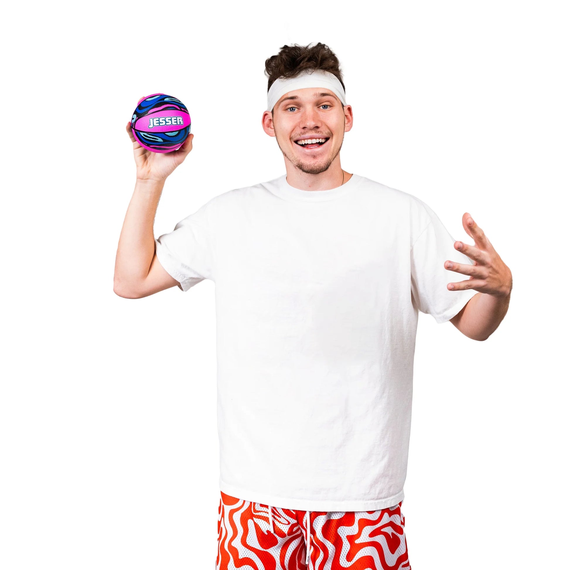 Jesser Hoop, Electronic over the Door Mini Digital Basketball Hoop Set with LED Lights